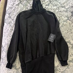 Retrofete Classic Black Turtleneck Sweater